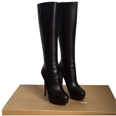 used christian louboutin boots